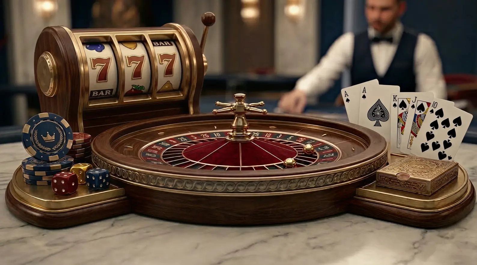 Types of Available Casino Games